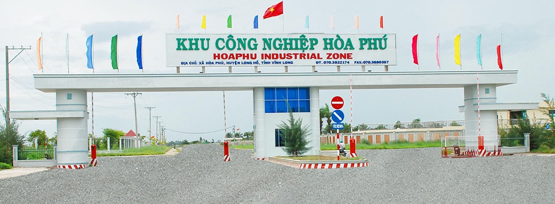 Banner khu công nghiệp Hoà Phú 2